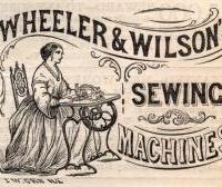 THE LITTLE WONDER: Sewing by machine in 1861